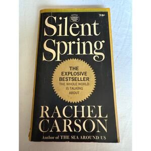 Silent Spring - Rachel Carson - 1964 Crest 1st Printing - Paperback